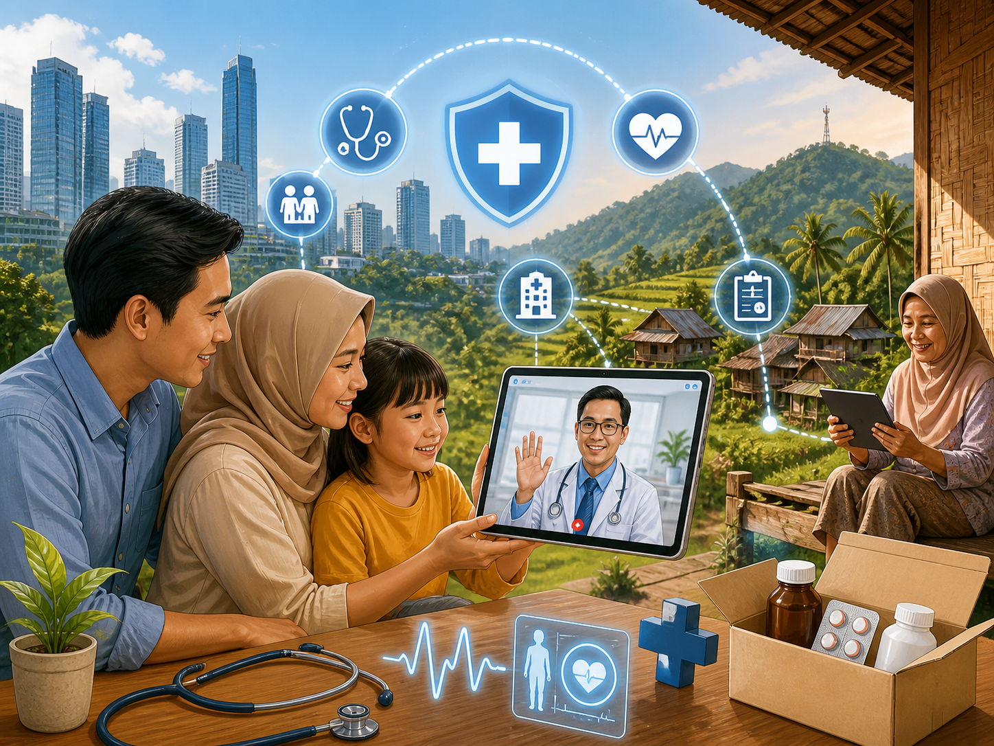 Layanan Kesehatan Digital: Mengatasi Tantangan Akses Kesehatan di Indonesia