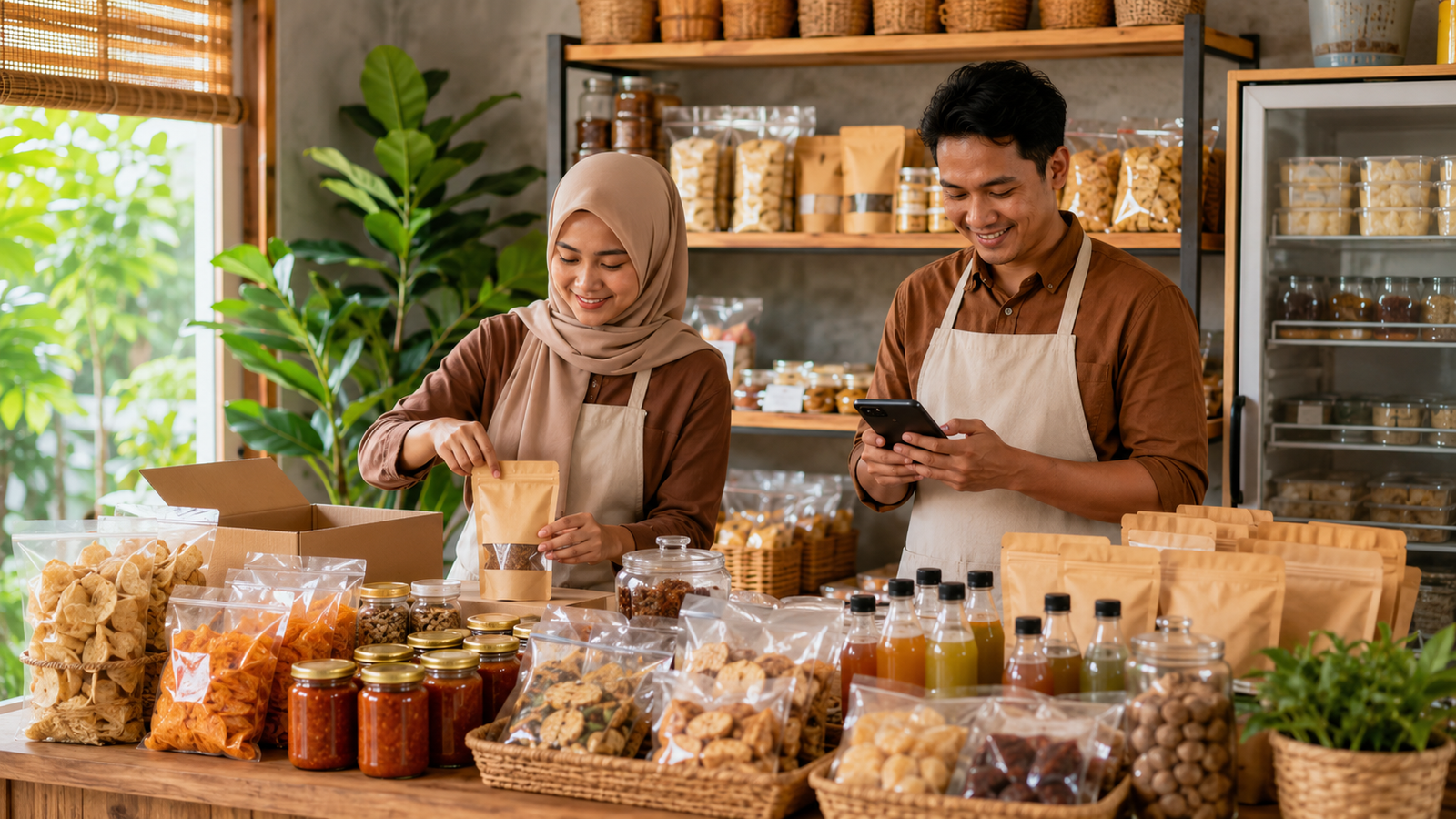 UMKM Makanan dan Minuman Indonesia: Peluang Naik Kelas di Tengah Persaingan Brand Besar