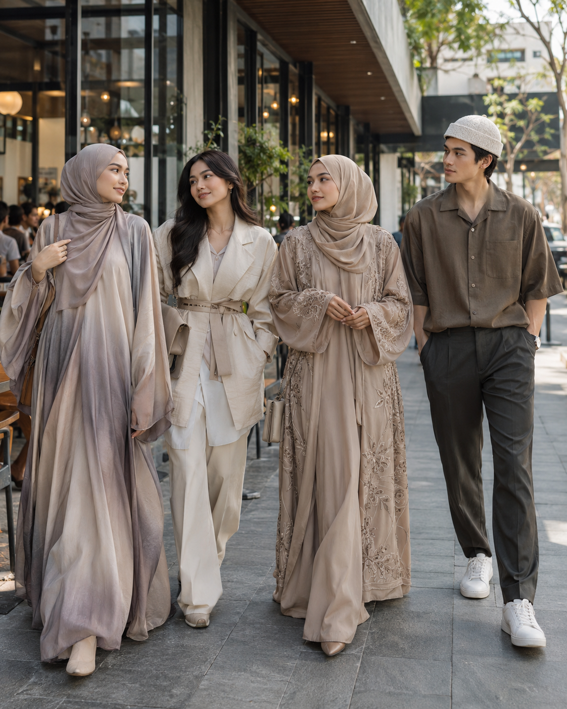 Oversized Tailoring dalam Modest Fashion Indonesia 2026, Elegan dan Tetap Sopan