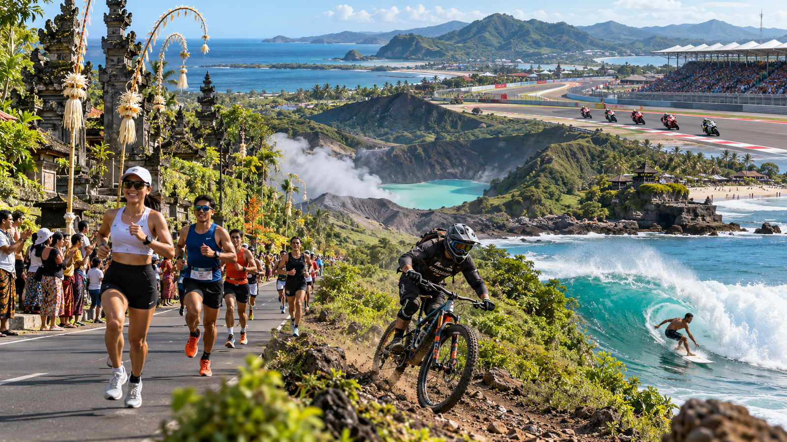 Masa Depan Sports Tourism Indonesia 2026: Kalender Maraton, Cycling, dan Surfing Perkuat Daya Saing Wisata